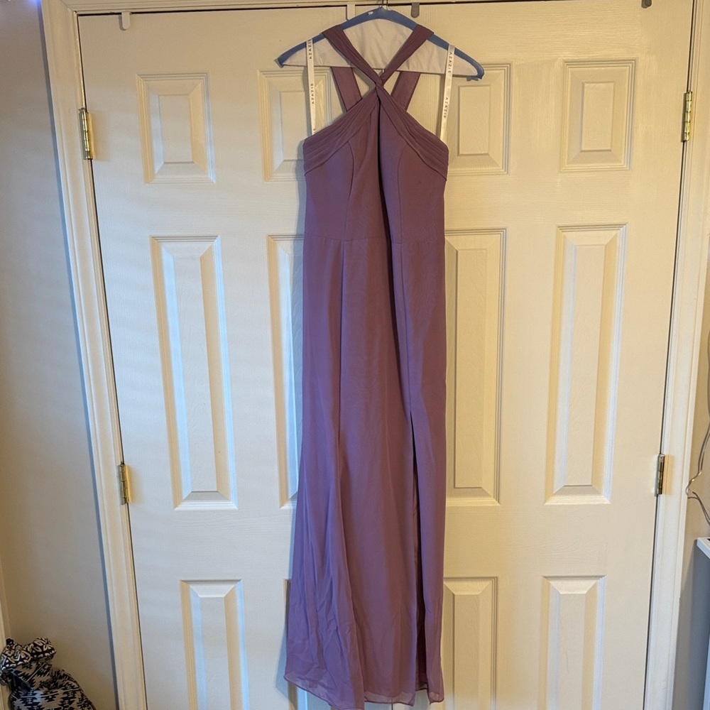 Azazie Lavender Maxi Dress